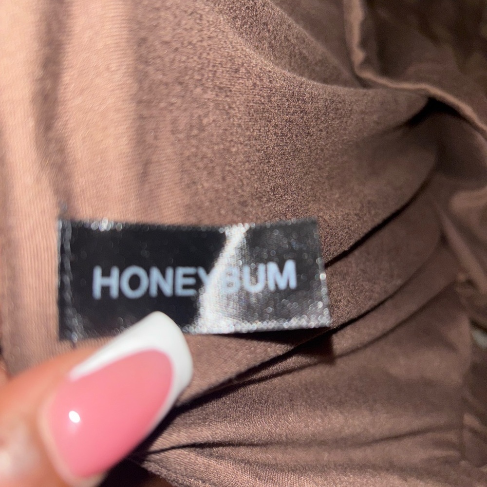 Honey Bum Brown Dress